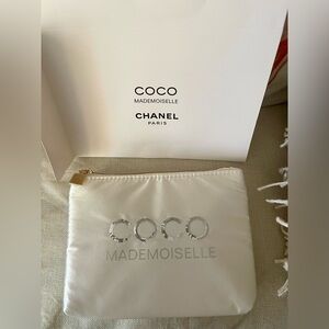 Chanel Coco Mademoiselle Cosmetic Bag Makeup Pouch—NIB